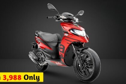 Aprilia SR 125 Price 2024 Scooter Images, Mileage & Colours